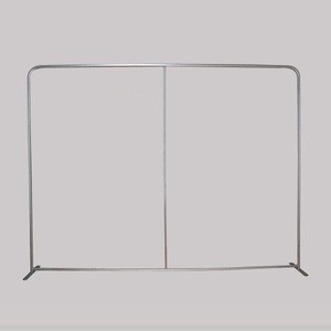 20 ft Portable Backdrop Banner Stand, Trade Show Display, Tension Fabric Display
