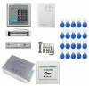 2000 User Keyfobs Capacity RFID Access Control Keypad with Double Security Mode, support doorbell, exit button, electro lock