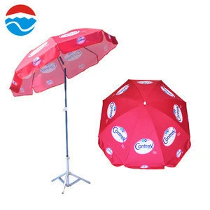 200CM*8K red color outdoor parasol new inventions in china
