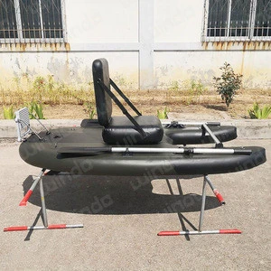 200x104x15cm Personal watercraft Drop stitch inflatable belly craft float tube fishing pontoon boat