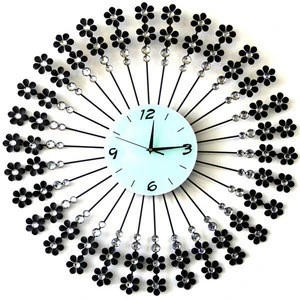 2015 high quality custom modern decorative mechanical wall clock