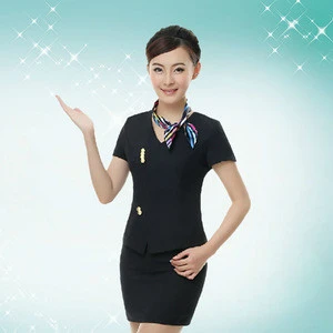 2015 hot sale Hotel receptionist uniforms made in China
