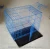 Import 2016 Cheap New Design Black color Two door Foldable Large Dog Animal Cage from China