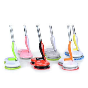 2016 online shopping electric wireless mop electric broom with aluminum telescopic pole