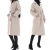 2018 BA Simple Fashion Ladies Winter Reversible Wool Jacket Women Long Sleeve Coat