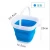 Import 2018 Hot Selling3L 5L 10 L Bucket for Fishing Promotion Folding Bucket Car Wash Outdoor Thick Silicone Fishing Supplies from China