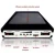 Import 2018 New 10000mAh Dual USB Power Bank Mobile Cell Phone Solar Charger from China