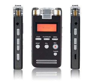 2018 New Black Portable audio recording device Micro Digital Voice Recorders