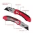 Import 2018 New Products Wholesale Aluminum alloy pocket red folding utility knife from China