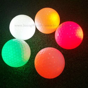 2018 Newest design floating LED Glow golf ball