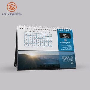 2019 cheap promotional personalized custom made table calendar