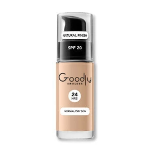 2019 New Arrive Dry Skin Wears For Up To 24 Hours Makeup for Normal/Dry Skin SPF 20 Glass Bottle Long Wearing  Foundation