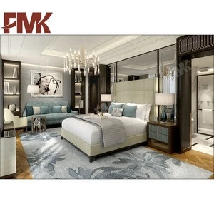 2020 Hot Design Modern Hotel Bedroom Furniture Sets For 4-5 Star Luxury Hotel Bed Room Furnitures