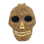 2020 luxury design bling rhinestone purse skull crystal clutch  bag diamond party evening bags women wholesale