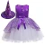 Import 2020 New fashion High quality Cute girl dress Witches Wear Halloween Costume for party from China