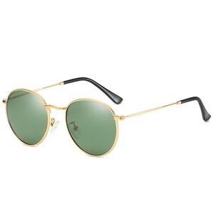 2020 New Fashion Hight Quality Polarized Sunglasses TAC Material Round Mens Sunglasses