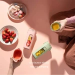 2020 Newest Xiaomi ZHENMI Mini Wireless Vacuum Portable Juicer  Blender, USB Charging ,Vacuum Preservation