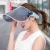 Import 2020 UV protection new arrival soft plastic shield mirror lens beach outdoor sport hat sun visor cap from China