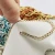 Import 2021 New Garment Trimming Crystal Silver hotfix Cup Chain with glue iron on Rhinestone Fabric from China