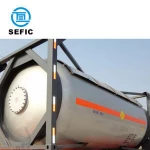 20FT 20.8m3 ISO T75 Tank Container Made in Shanghai Mainland