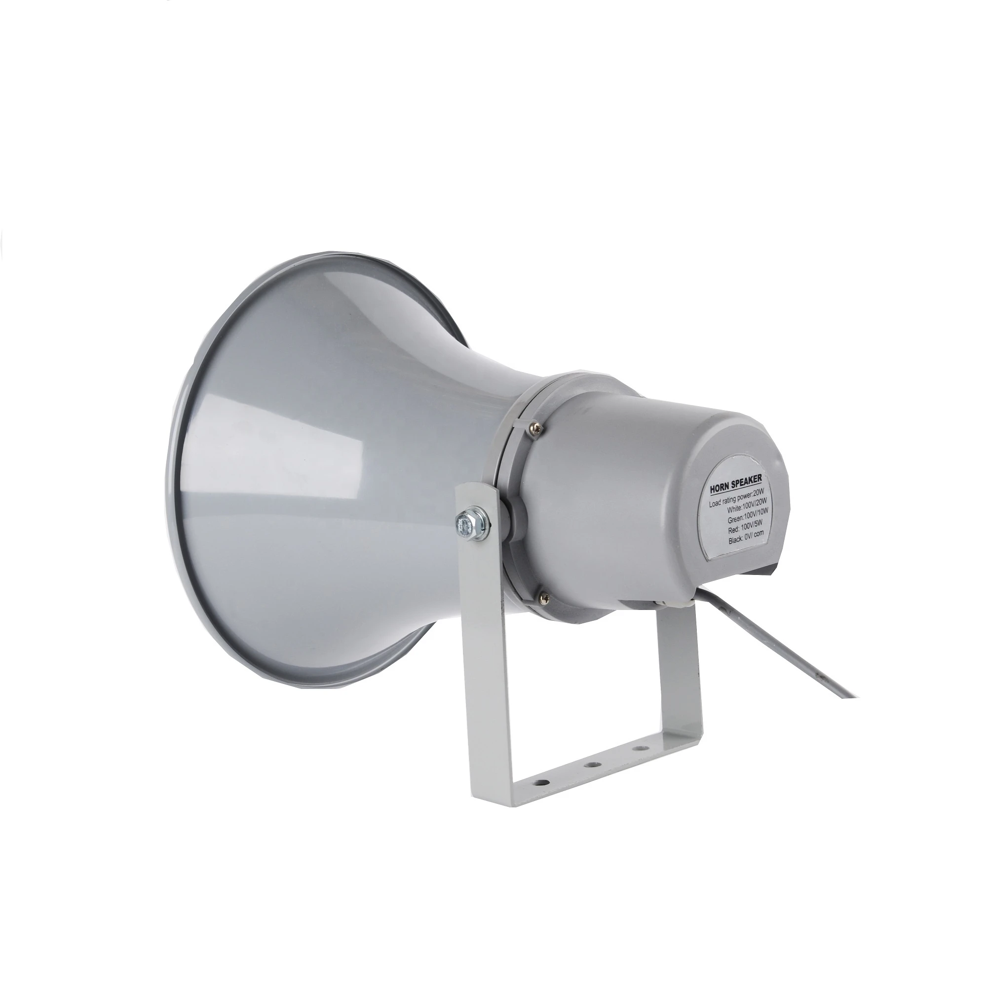 20W 100V waterproof outdoor horn speaker