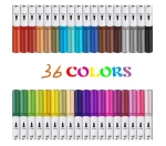 24 36 48 60 100 colors Dual Tip Brush Pen Dual Tip Brush Marker Pens 48 Colors Art Markers Dual Tips Coloring Brush