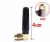 Import 2.4g dual frequency antenna SIM900A GPRS 3G GSM module antenna pepper antenna L type SMA inner needle from China