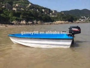 2.7m 2 -3 Person Motor Rowing Fiberglass boat M-009 Factory Price withe Hight Quality