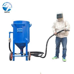 28 gallon  Portable  Pressure  sandblasting Tank/ The blasting is more efficient and faster