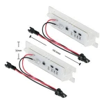 2pcs LED Car Light White Rear Lamps for Alfa Romeo W8 147 BZ/DS 2000 License Number Plate Lights