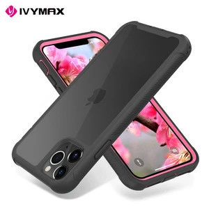 3 in 1 Clear shockproof Mobile phone accessories For iPhone 11 Pro phone cover