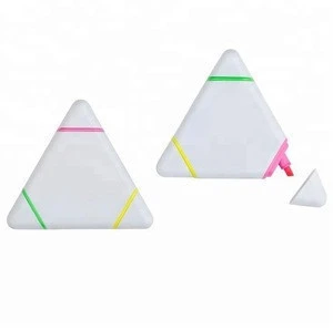 3 in 1 promotional triangle highligther