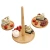 Import 3 Tier Cake Stand Bamboo Serving Tray Fruit Platter Elegant Wedding Cupcake Holder Wooden Cheese Dish Salad Plates from China