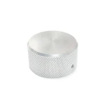 30*17mm Solid Knurled Aluminum Rotary Control Knobs 6mm