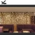 Import 304 bronze hairline finish stainless steel metal home screen and room dividers from China