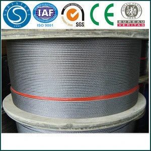 316 304 diameter 3mm nylon coated stainless steel wire rope