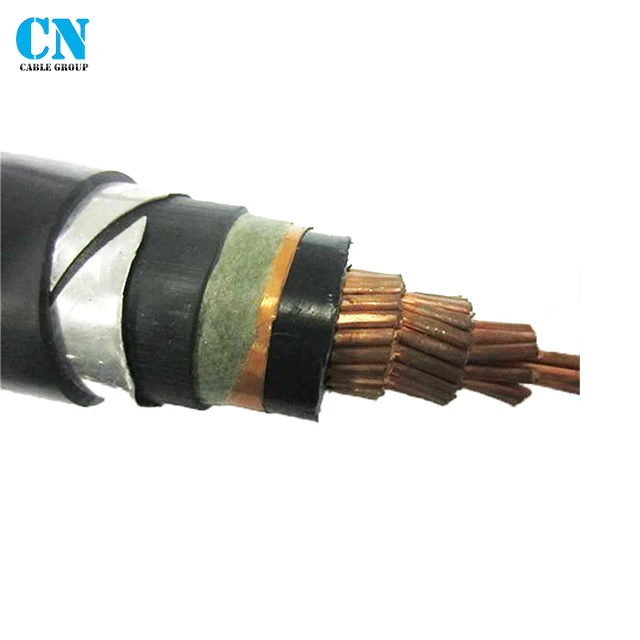 33kv single core copper /aluminum xlpe 500 mcm armour power cable