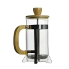 350/600ml French Press SS & Glass & Bamboo Espresso Coffee Maker with Filter Household Barista Brewer Coffee Tools XT06 Nenya OL