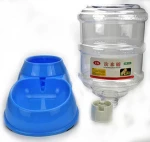 3.5L /DrLarge Dogs Automatic Feeder/Dinking Fountain Pet Dog Water Drinker Bowl