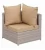 Import 3pcs steel sectional  wicker sofa set rattan sofa from China