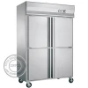 4 door kitchen refrigerator freezer upright commercial freezer butcher display fridge