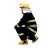 Import 4 Layers Aramid Navy Blue Firefighter Protective Fire Safety Suit from China