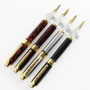 4 pcs JIAZE 250 Fountain Pen in 4 colors
