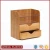 Import 4-Tier Bamboo Desk Organizer with Acrylic Shelves from China