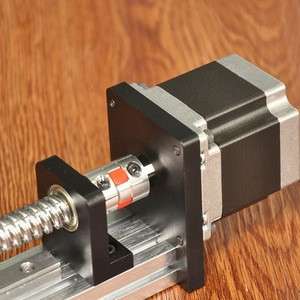 Buy 40mm Width Cnc Ball Screw Motorized Linear Motion Rail Guide from ...
