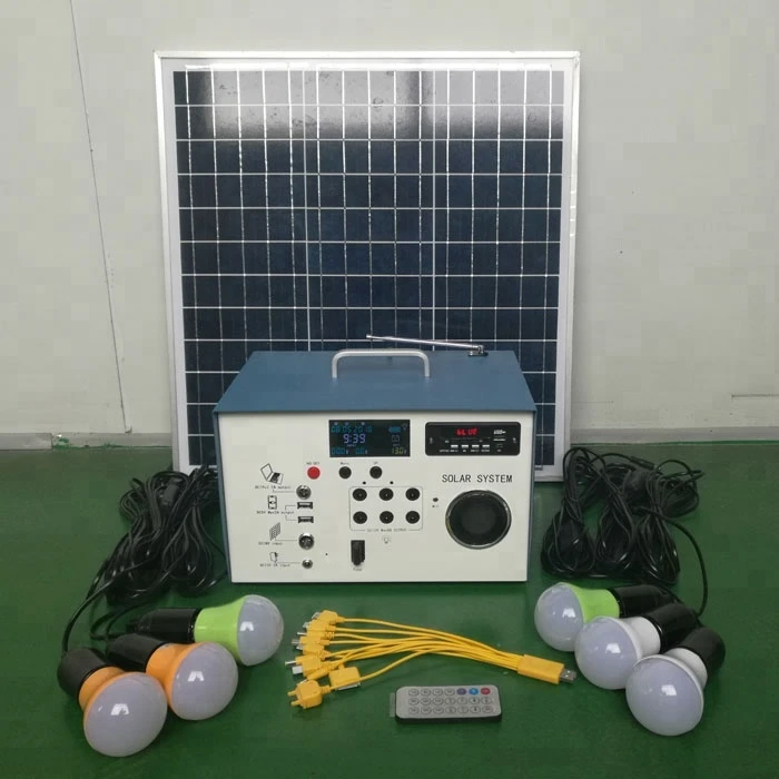 40W 12V portable solar hybrid power system project, solar energy systems