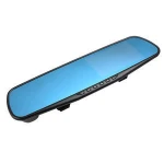 4.3 inch car black box hd 1080p dual lens rearview dash cam car dvr mirror manual camera recorder