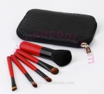 5 PCS makeup brushes Professional Soft Hair makeup tools Cosmetic brush set Beauty Brushes kits for Makeup with pouch