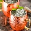 500ml 18 oz hammered solid stainless steel moscow mule copper mugs cocktail bar set