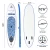 Import 52Double layer rail material OEM&ODM sup board sup inflatable stand up paddle board set from China